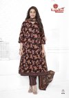 Anarkali Vol 4 By Kundan Cotton Anarkali Kurtis Set 